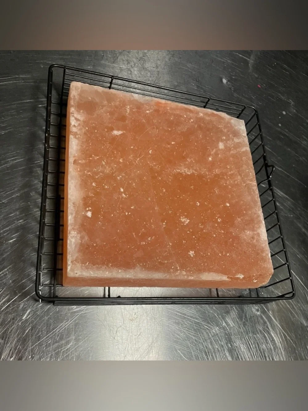 Himalayan Salt Serving Block - Pink Salt Plateau for Cooking & Serving